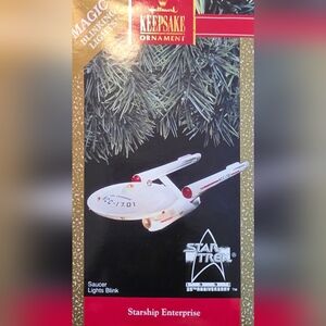 Keepsake Ornament Star Trek U.S.S. Enterprise Ornament 1991